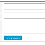 Smtp iletişim formu php 1